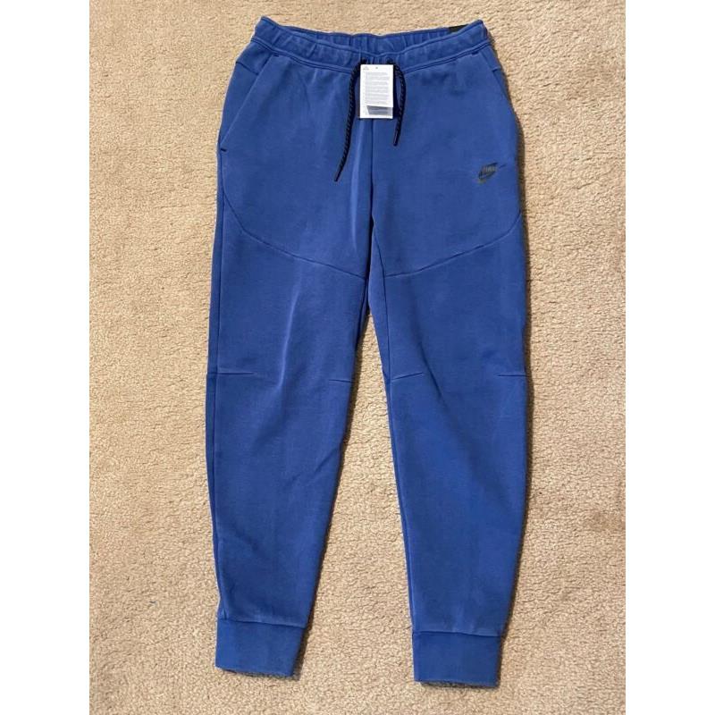 royal blue tech fleece joggers