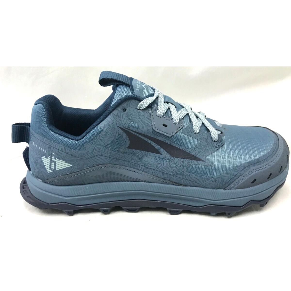 Altra Womens Lone Peak 6 Running Shoes AL0A548E Navy/light Blue Size 6.5