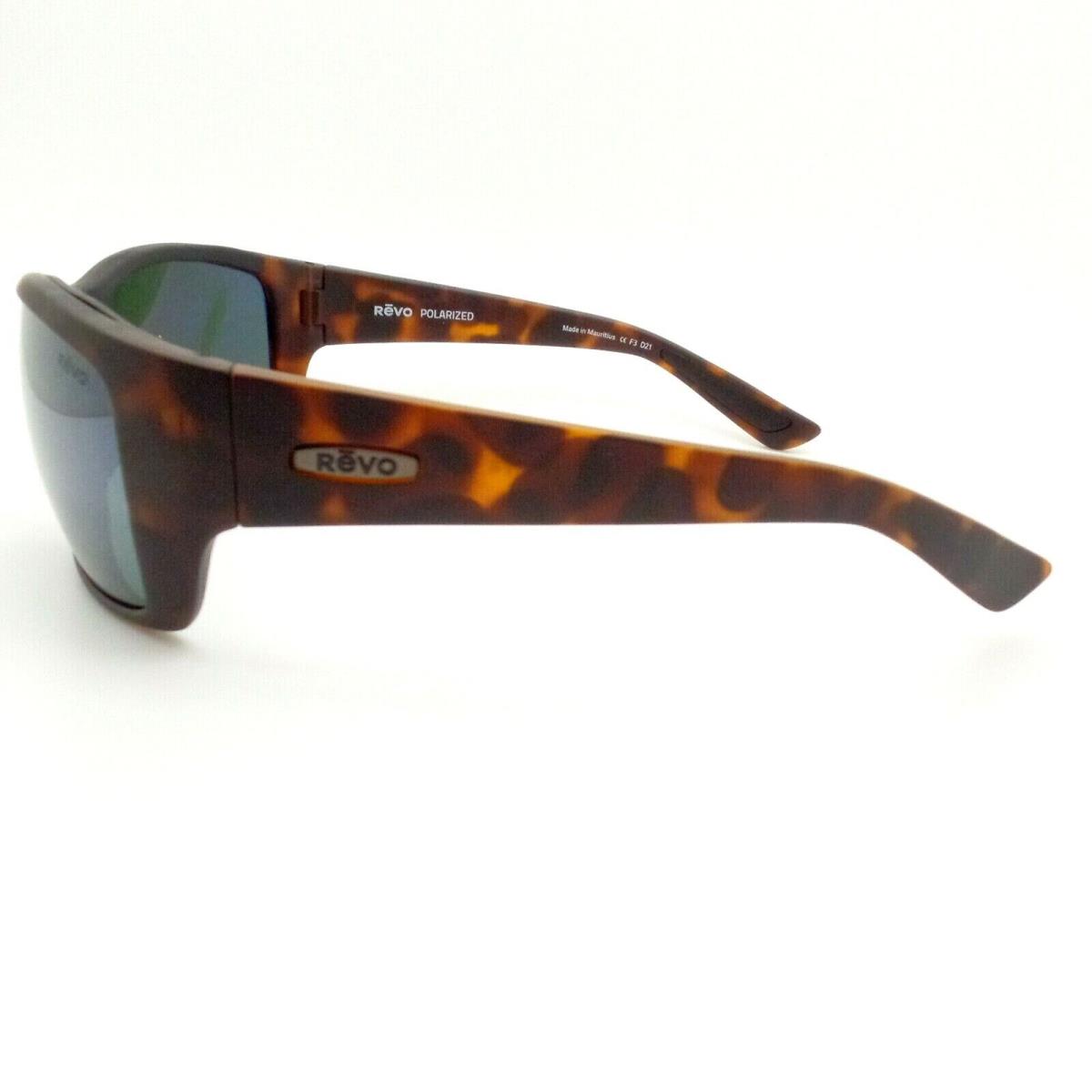 Revo sunglasses Dexter - Tortoise Matte Frame, Smoky Green Lens