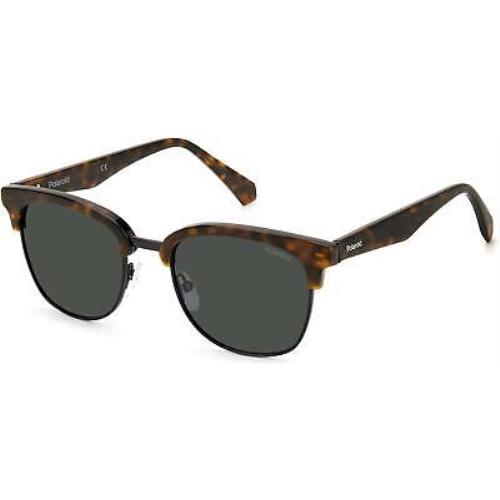 Polaroid Core PC Polaroid2114 Sunglasses 0581 Havana Black