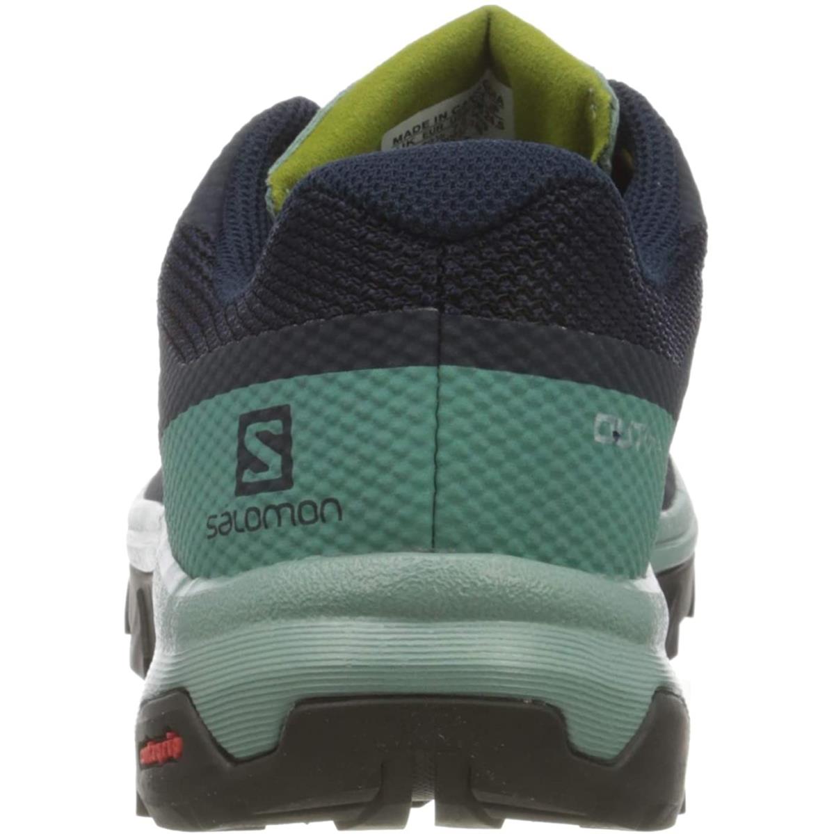 Salomon Outline Gtx Women`s Hiking Shoes Trellis/Navy Blazer/Guacamole
