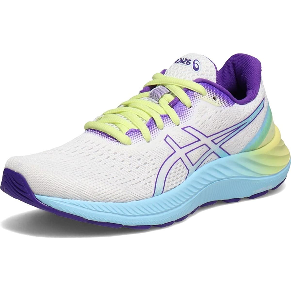 Asics Women`s Gel-excite 8 Running Shoes White/Ocean Decay
