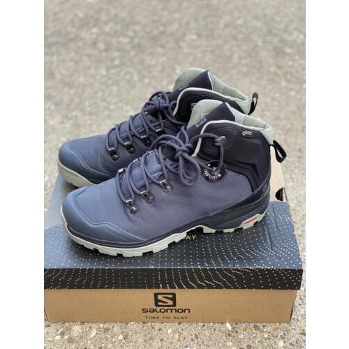Salomon Outback 500 G.tx 406928 Women`s Size 8.5 Ebony Black Shadow Hiking Shoe