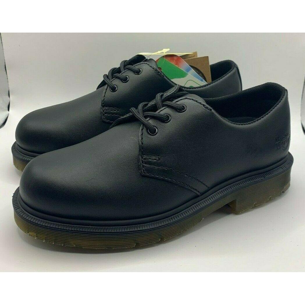 DR Martens Arlington Shoe Work Black Industrial Gum Leather Non Slip 23122