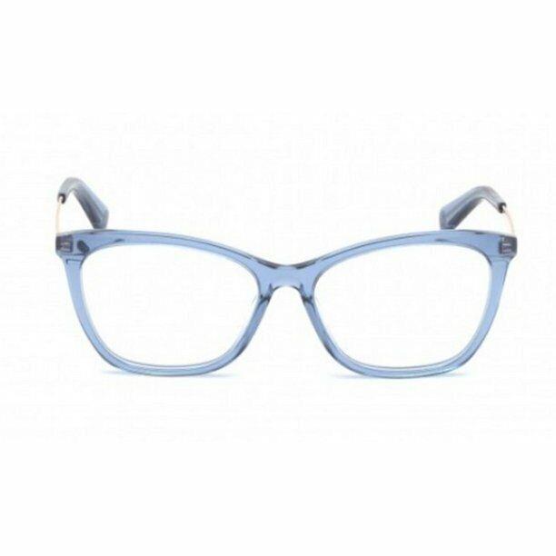 Roberto Cavalli RC 5095 090 Crystal Blue Plastic Cat Eyeglasses Frame 54-15-140