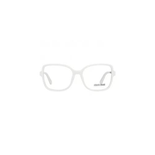 Roberto Cavalli RC 5087 021 Ivory White Plastic Eyeglasses Frame 55-17-140 Italy