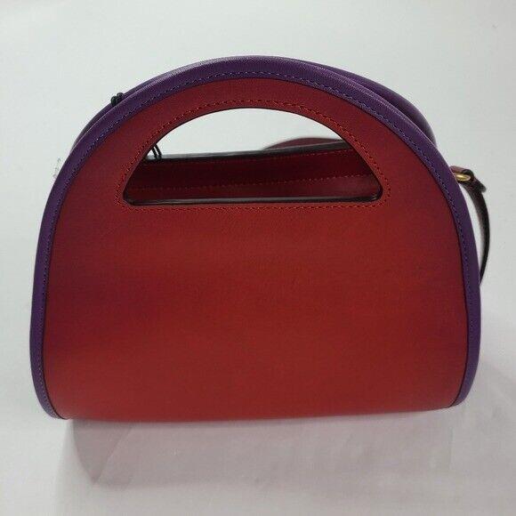 Coach  bag   - Purple Lining, Red Exterior 2