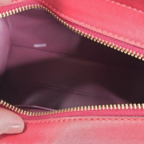 Coach  bag   - Purple Lining, Red Exterior 4