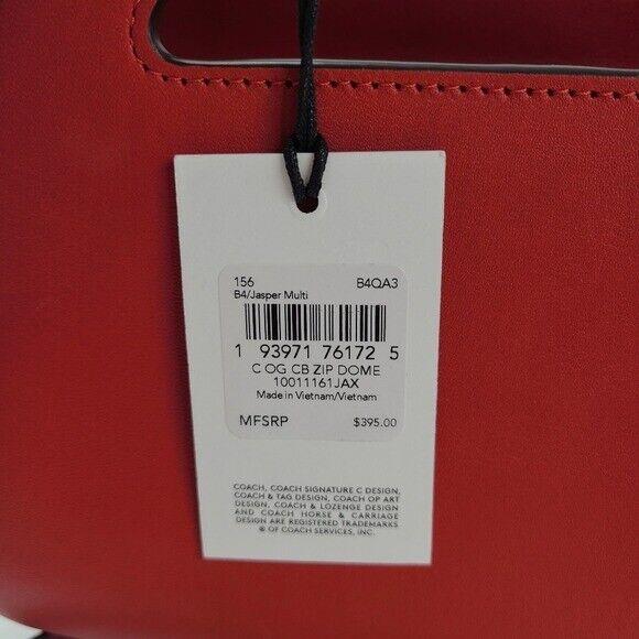 Coach  bag   - Purple Lining, Red Exterior 5