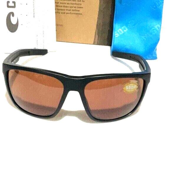 Costa Del Mar Ferg Polarized Brown Lenses Matte Black Frame