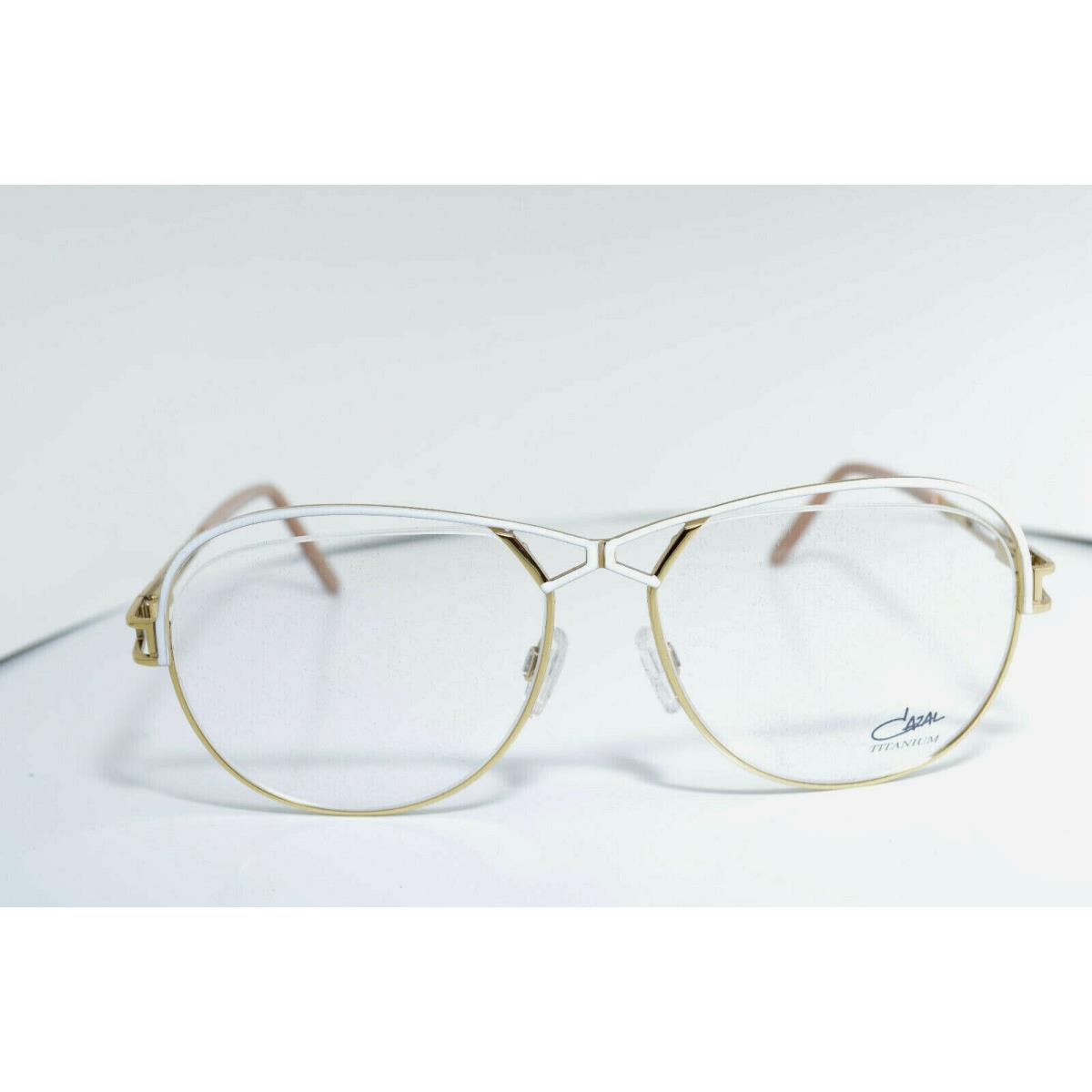 Cazal eyeglasses  - Gold/WHITE Frame 0