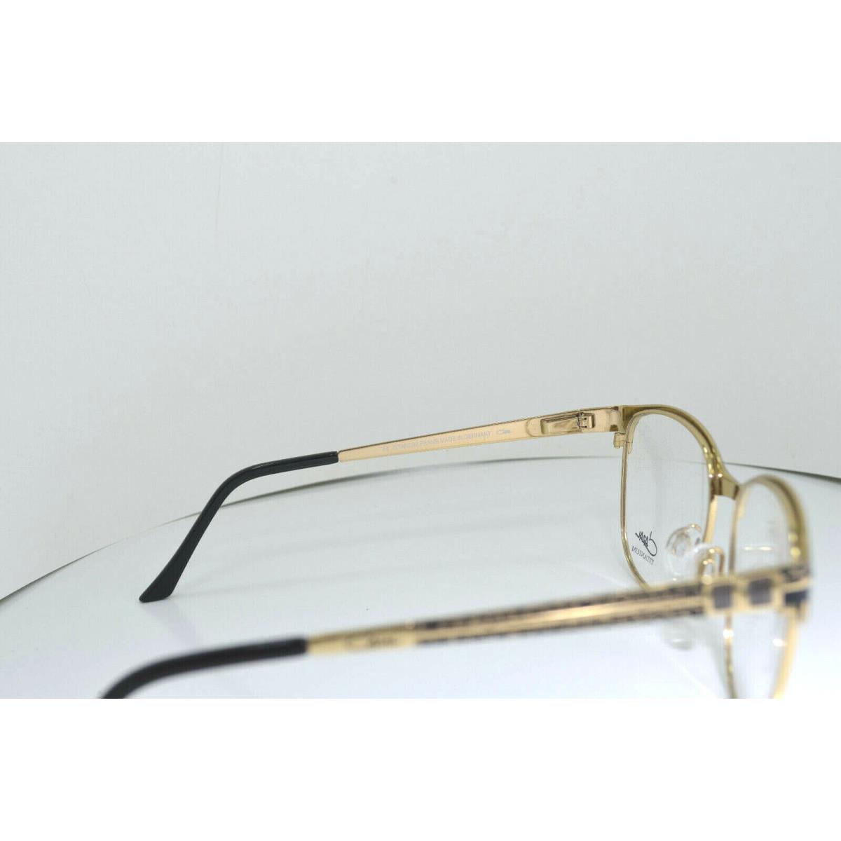Cazal eyeglasses  - Gold/Black Frame 3