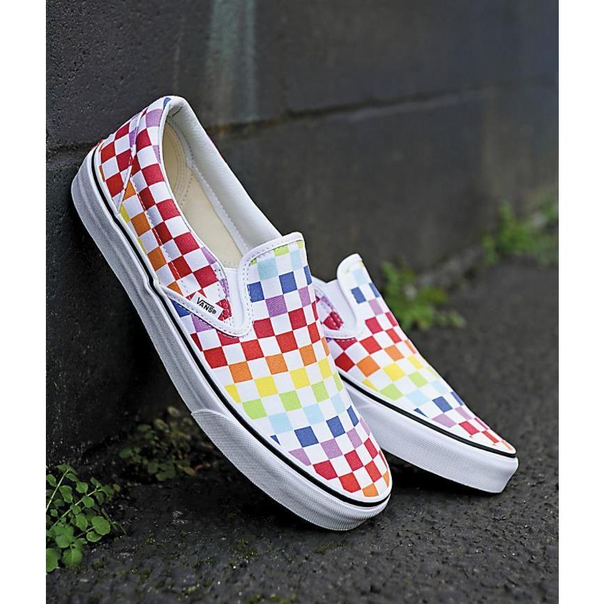 checkered vans size 6.5