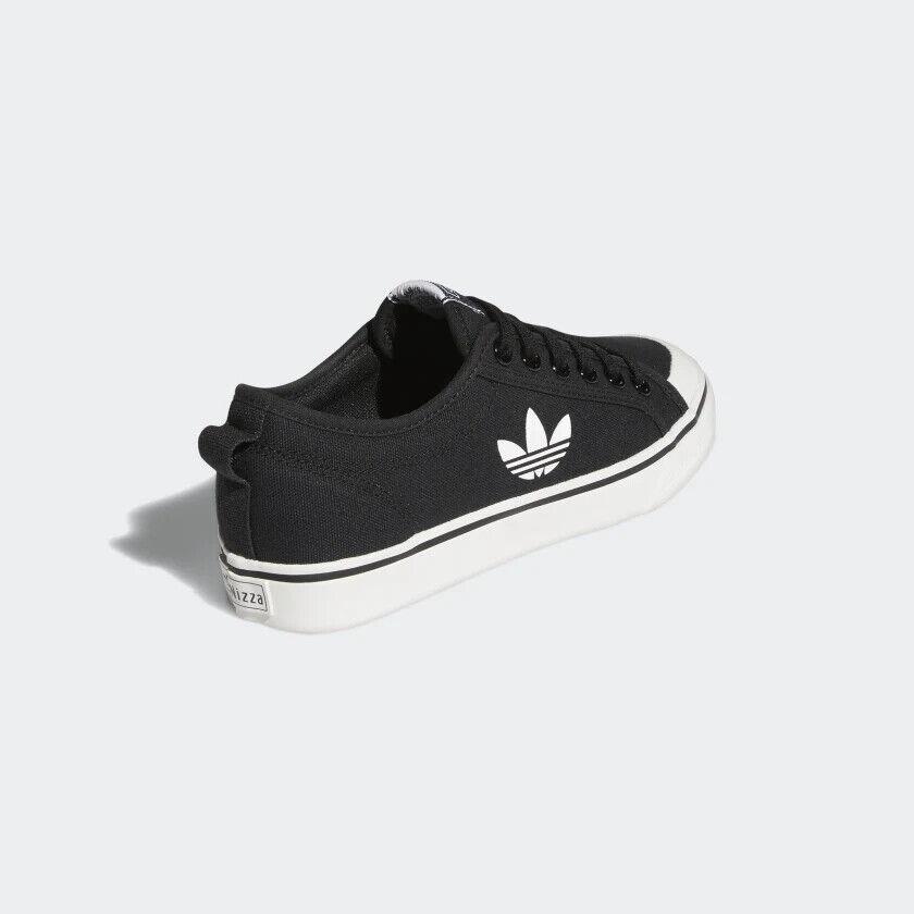 adidas nizza trefoil shoes black