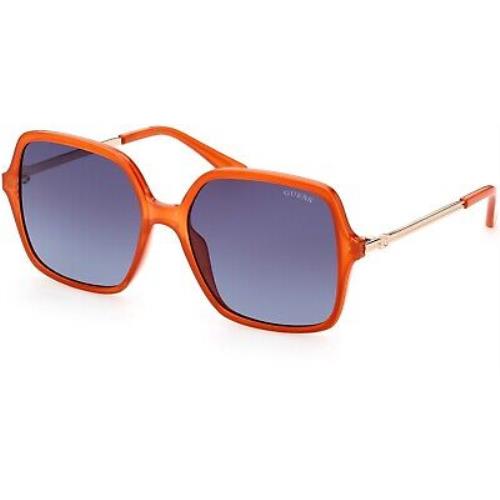 Guess GU 7845 GU7845 Orange Other Gradient Blue 44W Sunglasses