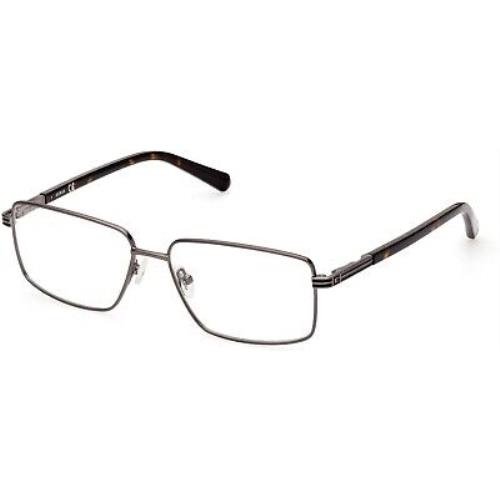 Guess GU 50061 GU50061 Matte Gunmetal 009 Eyeglasses