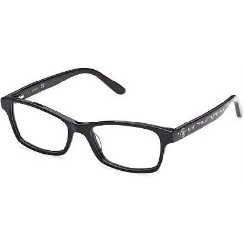 Guess GU 2874 GU2874 Shiny Black 001 Eyeglasses