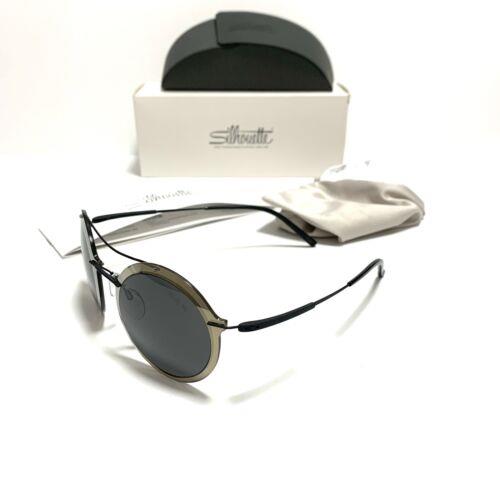 Silhouette 8705/75 7540 00/00 Infinity Collection Sunglasses Frames - Frame: Brown, Lens: Gray