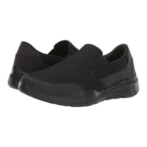 Skechers Men`s Memory Foam Slip On Shoes Medium and Extra Wide 4E Black