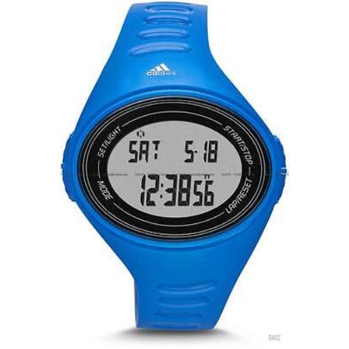 Adidas Blue Polyurethane Band Digital Round Dial Watch ADP6108