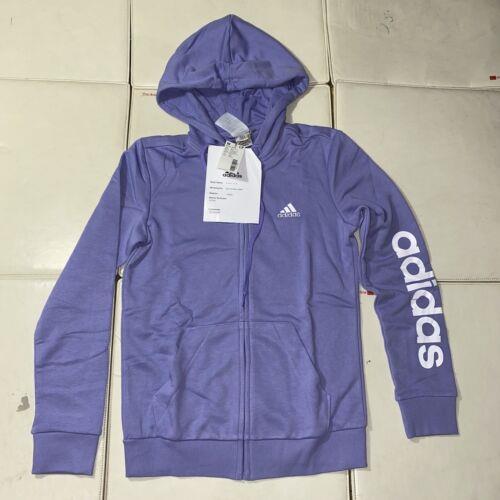 Adidas Sample Women s Zip-up Hoodie Sweater Size Small Lavender