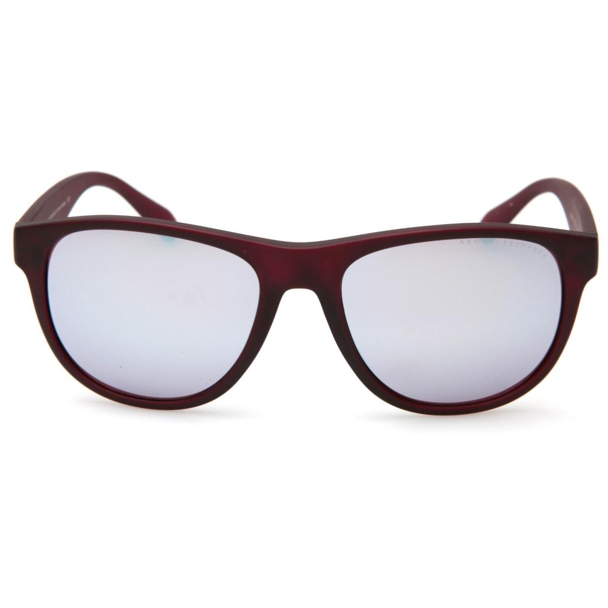 Armani Exchange AX 4096S 8311B5 Matte Bordeaux Sunglasses 57-18-140 3N B48