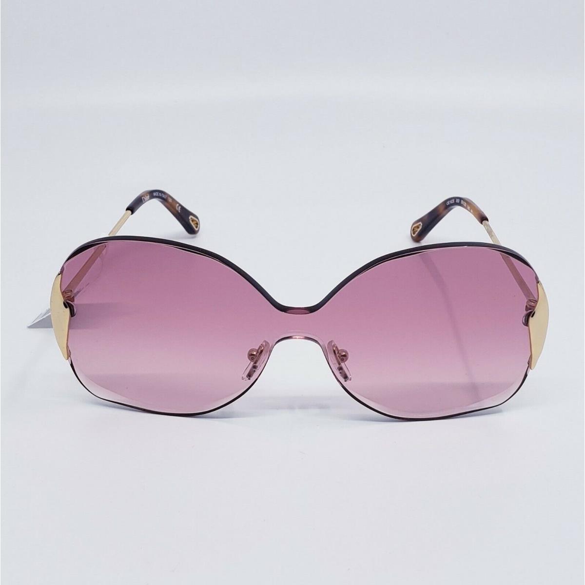 Chloé sunglasses  - Gold Frame, Pink Lens 0