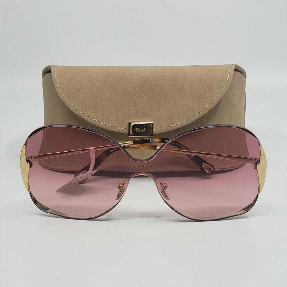 Chloé sunglasses  - Gold Frame, Pink Lens 4