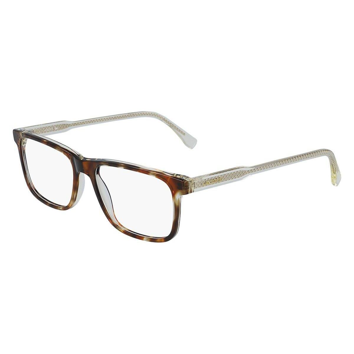 Lacoste L2852 218 Blonde Havana 55/16/145 Eyeglasses W/case