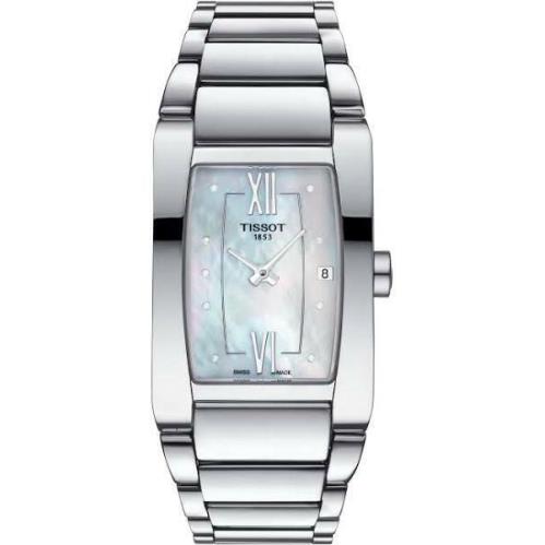 Tissot Generosi-t Diamond Index Mother Of Pearl Ladies Watch T007.309.11.126.00