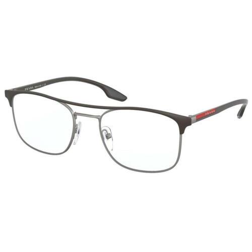 Prada Linea Rossa PS 50NV 01L1O1 Brown Eyeglasses W/ Case 54-19