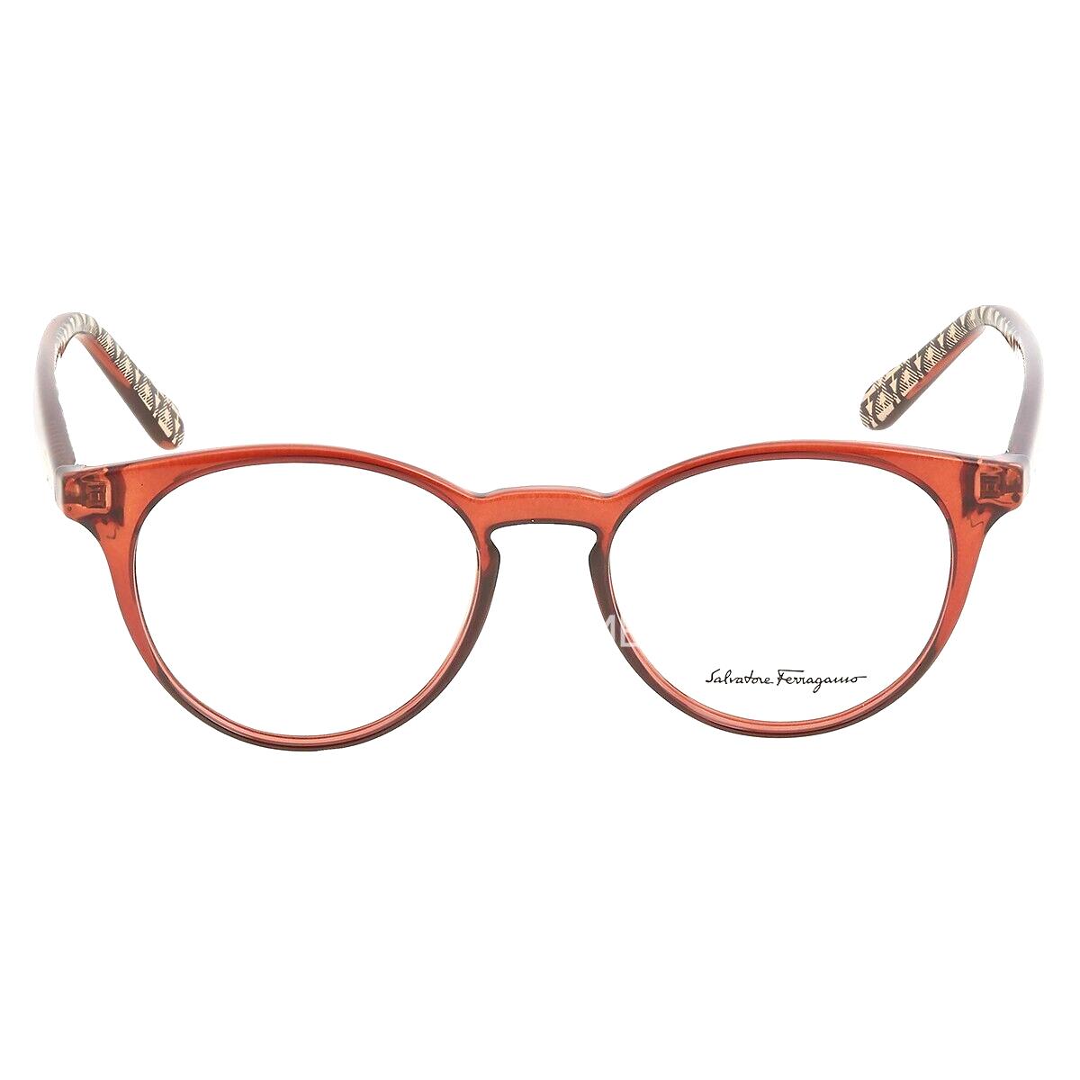 Salvatore Ferragamo SF2867 223 Crystal Rust Brown 49-17-140