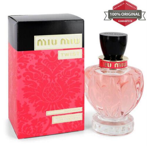 Twist Perfume 3.4 oz Edp Spray For Women by Miu Miu