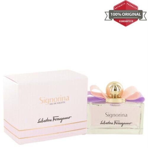 Signorina Perfume 3.4 oz Edt Spray For Women by Salvatore Ferragamo