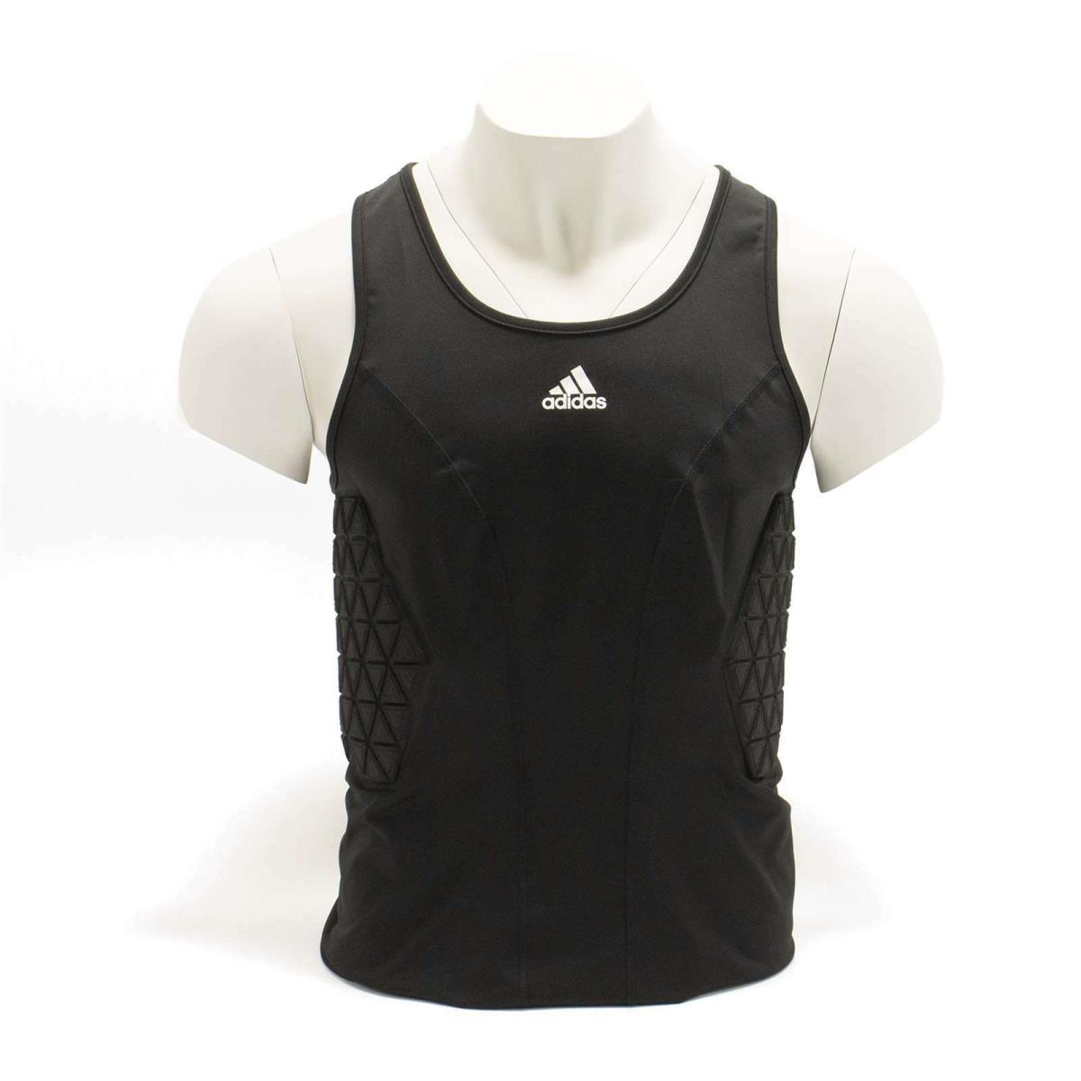 Men`s Adidas Padded Basketball Tank Sleeveless Top with Padding