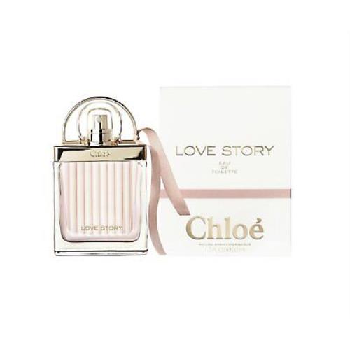 Love Story by Chloe 1.7 oz Edt Eau de Toilette Spray Womens Perfume 50 ml