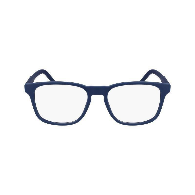 Lacoste L2865 424 Matte Blue Eyeglasses 53mm with Lacoste Case