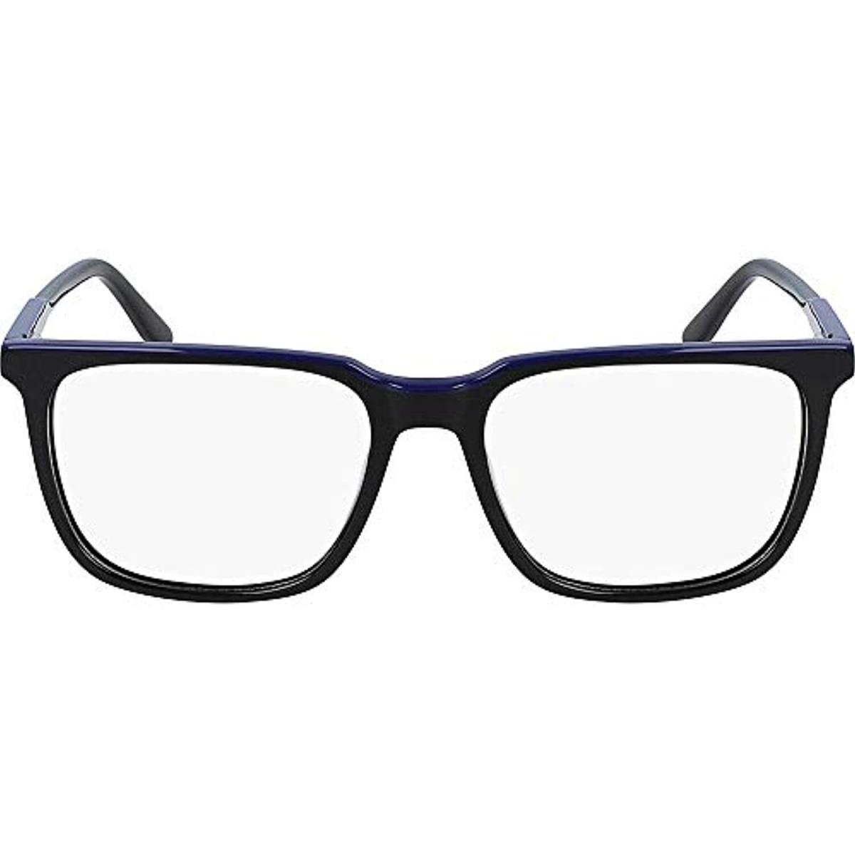 Lacoste L2861 002 Black on Blue Eyeglasses 54mm with Lacoste Case