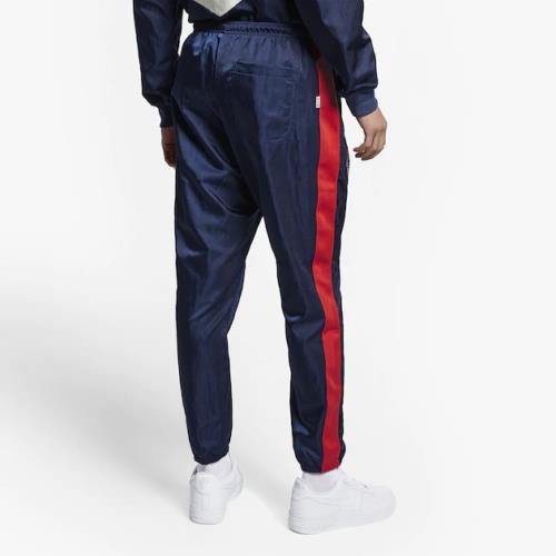 red and blue nike outfit