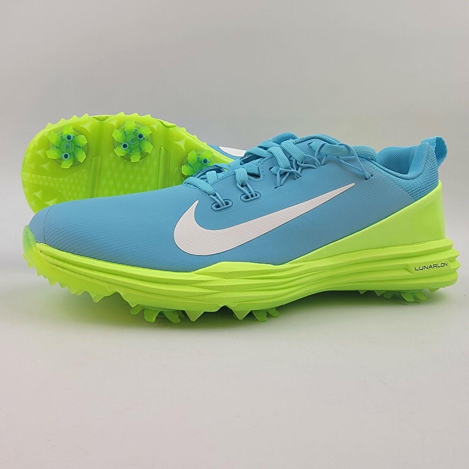 Nike Lunar 2 Golf Shoes Blue Ghost Green Womens 7.5 | 886066976639 - Nike shoes Command - Blue | SporTipTop