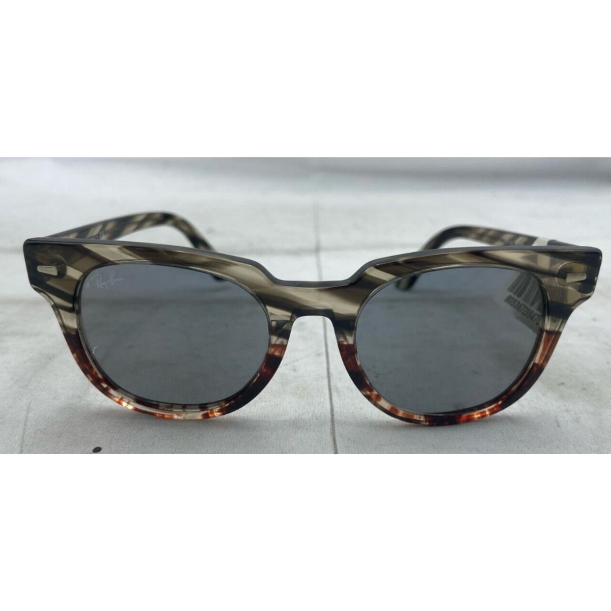 Ray-ban Meteor Sunglasses RB2168 1254/Y5 Grey Brown W/ Tags NO Case - Frame: Brown, Lens: Gray