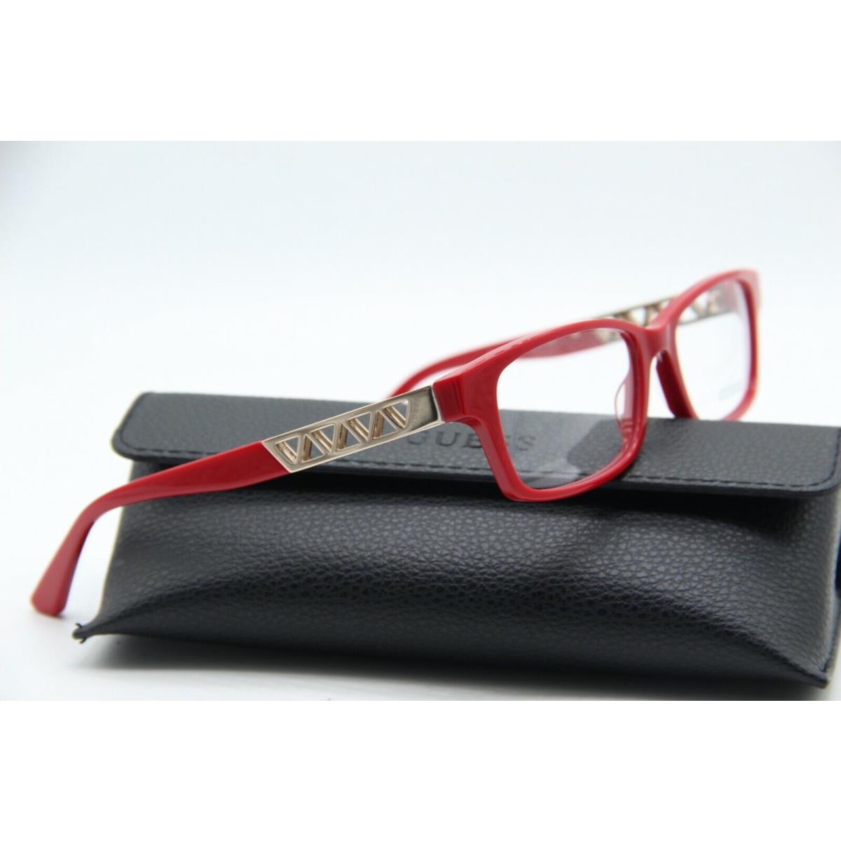 Guess eyeglasses  - Red Frame, Clear, Ready for your RX Lens 1