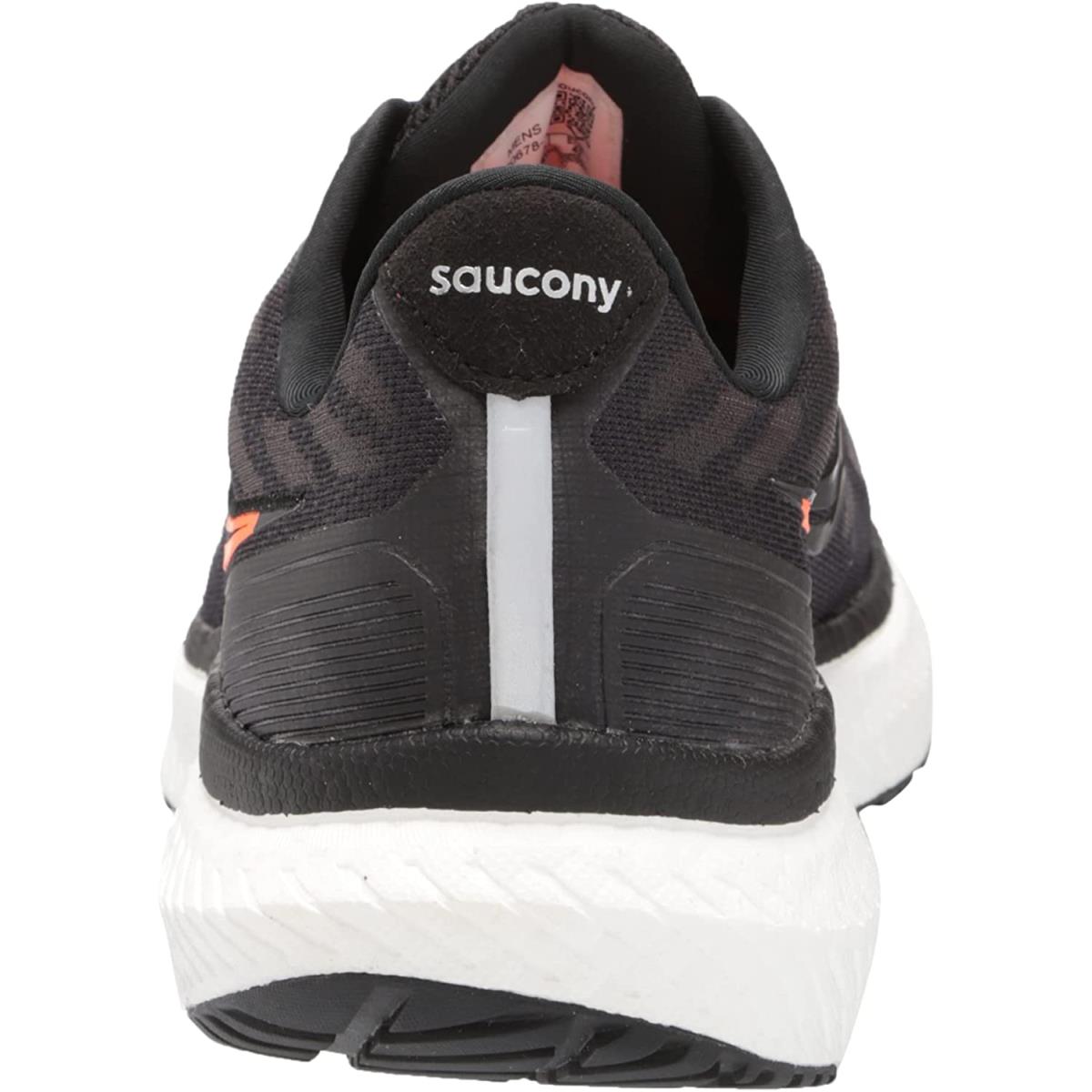 Saucony Men`s Triumph 19 Running Shoe Black/White