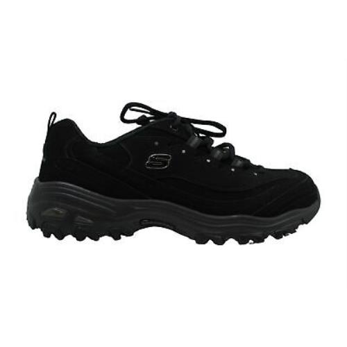 Skechers D`lites - Reinvention Black/white Memory Foam Sneakers Shoes