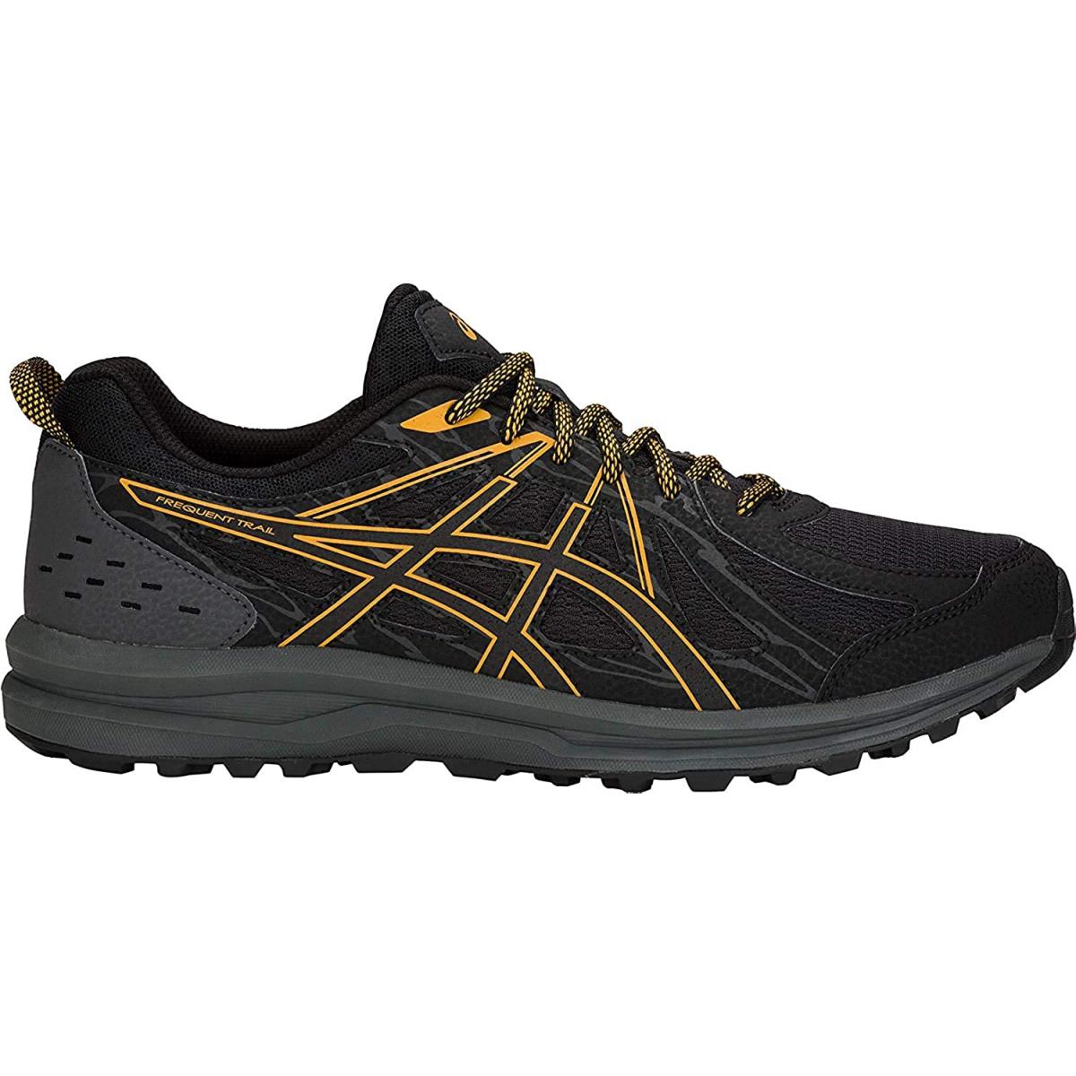 Asics Men`s Frequent Trail Running Shoes Black/Black