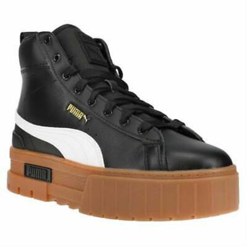 puma high top platform sneakers