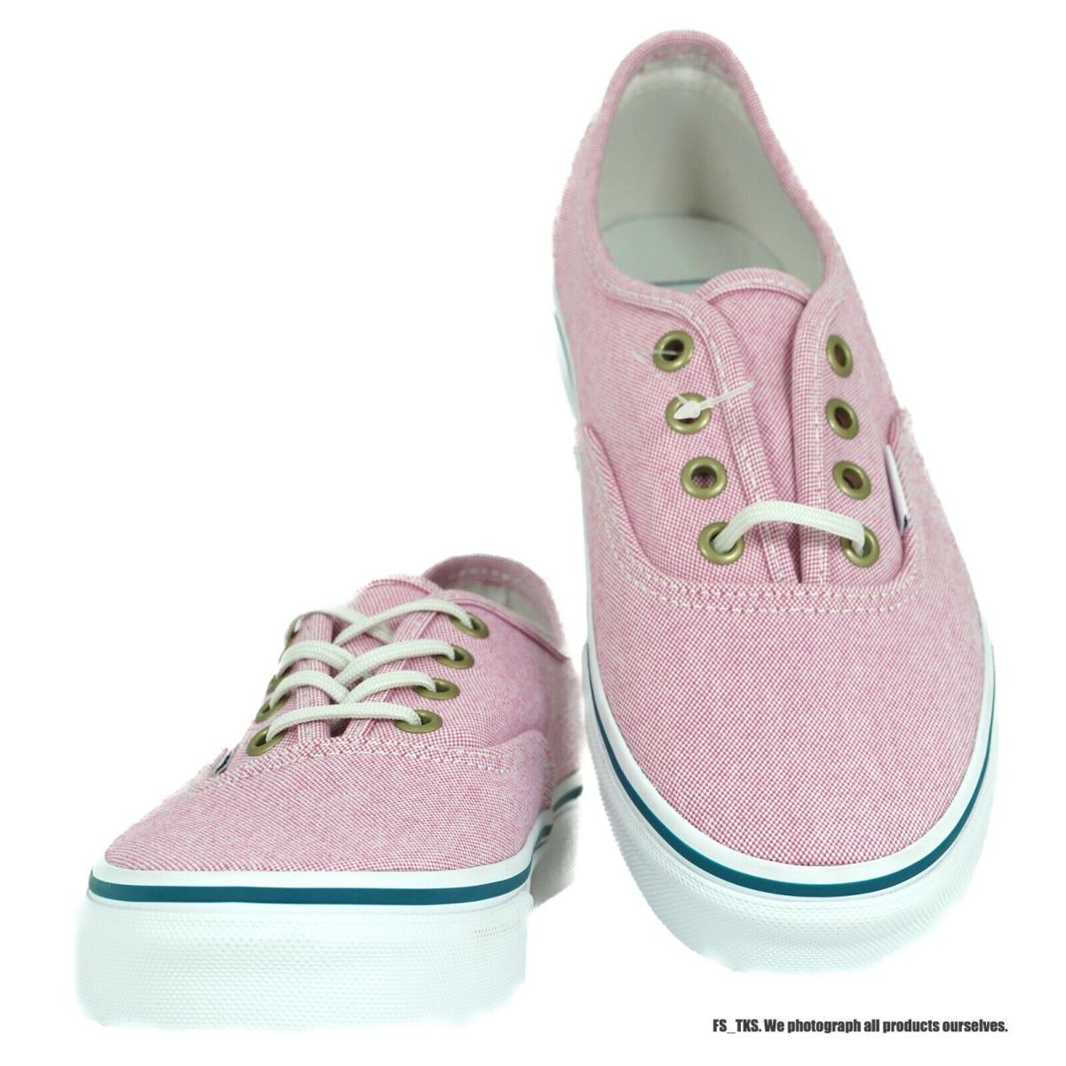 pink vans womens size 7