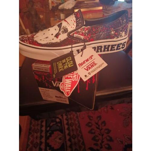 friday the 13th vans slip ons