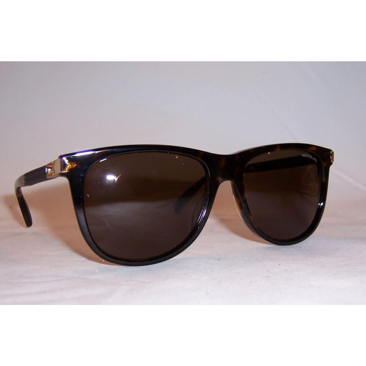 Mont Blanc Sunglasses MB 0031S 008 Havana/brown 0031 Montblanc