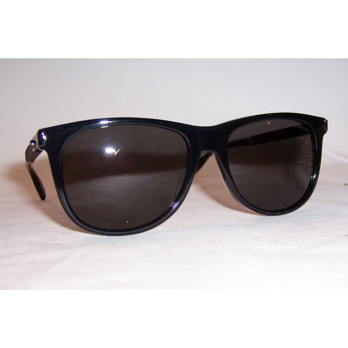 Mont Blanc Sunglasses MB 0031S 006 Black/gray 0031 Montblanc